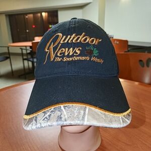 The Outdoor News The Sportsman's Weekly Embroidered Strapback Hat Cap